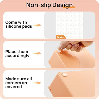 Vtopmart 25 PCS Plastic Drawer Organizers Set, 4-Size Versatile Bathroom and - Image 7