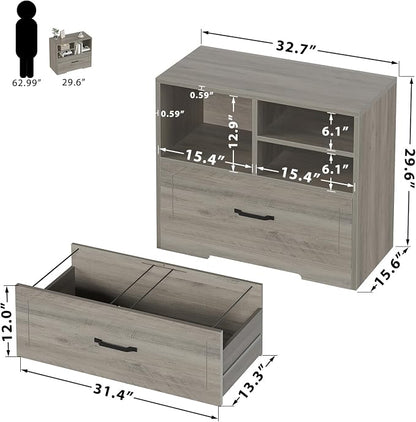 LVB Lateral Wood File Cabinet - Image 2