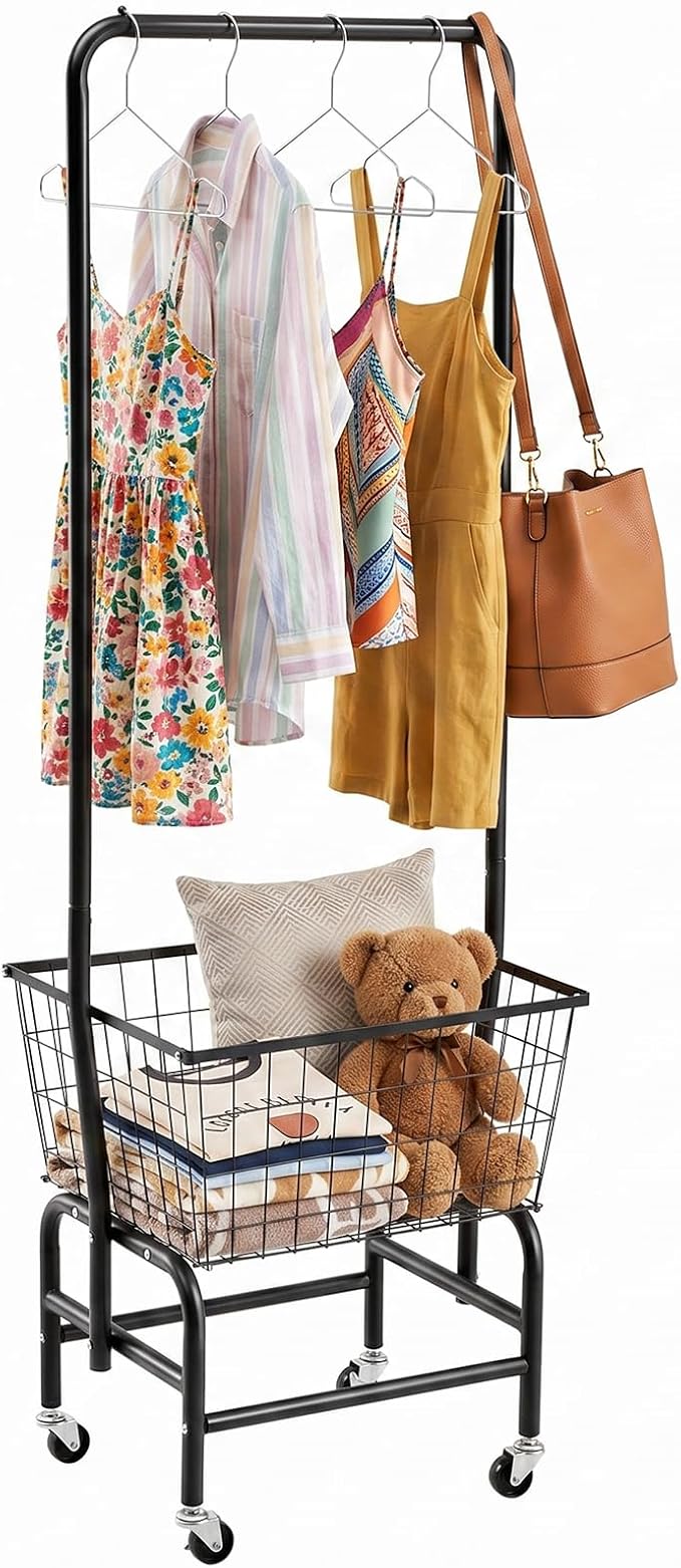 ALIMORDEN Rolling Laundry Cart by ALIMORDEN