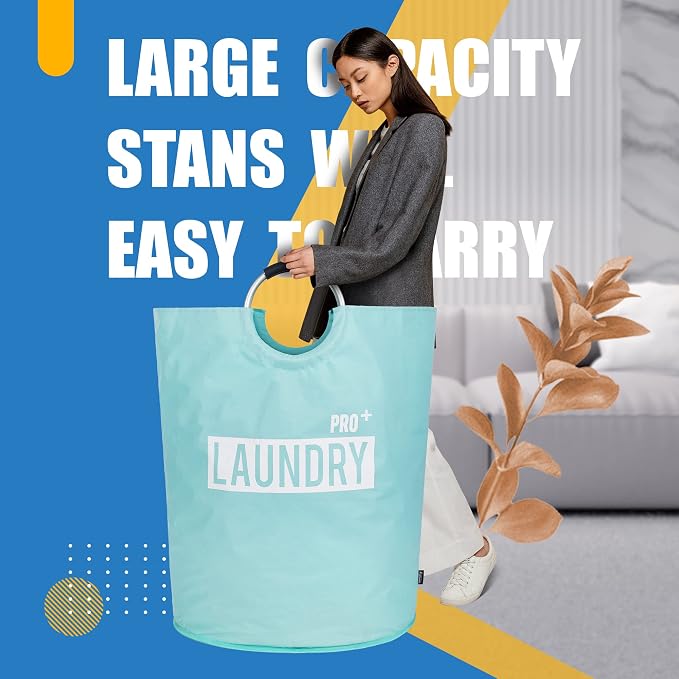 Caroeas Super Large 150L Laundry Hamper Pro, Waterproof Laundry Basket - Image 2