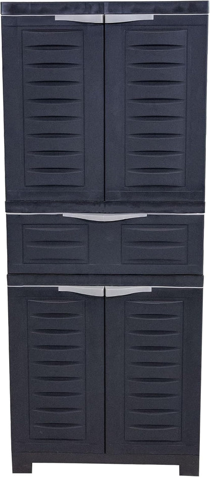 Sunnydaze 57" Garage Storage Cabinet - Image 8