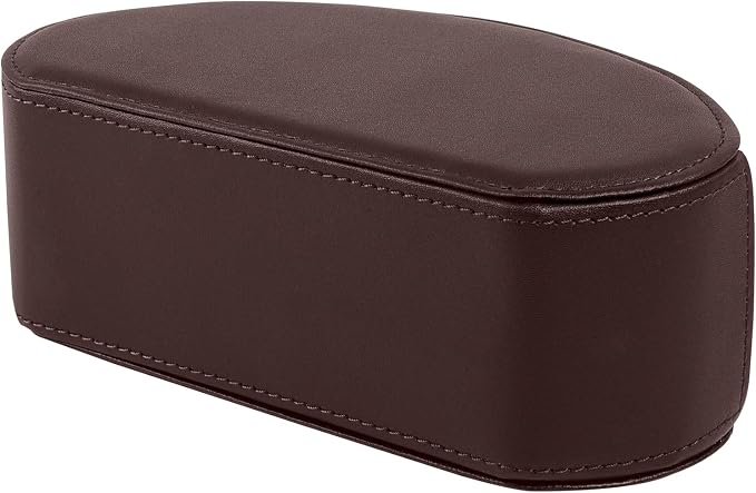 Tv Remote Holder Tray with 5 Compartment, PU Leather Remote Control Holder/Caddy - Image 6