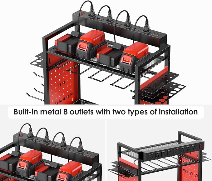 CCCEI Power Tool Organizer Cart - Image 2