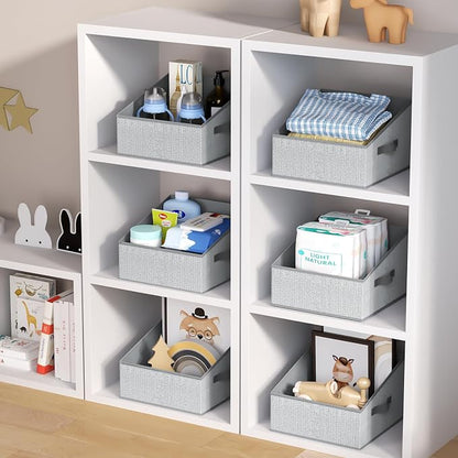DIMJ Trapezoid Storage Bins, Closet Storage Bins - Image 4