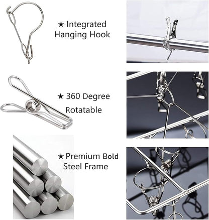 Stainless Steel Sock Drying Rack - Image 2