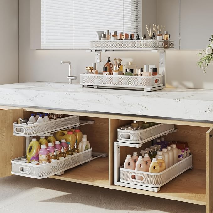 2 Pack 21.3IN-Depth Under Sink Organizer - Image 6