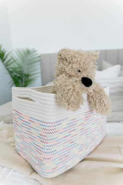 OrganiHaus Set of 3 Woven Storage Baskets - Image 8