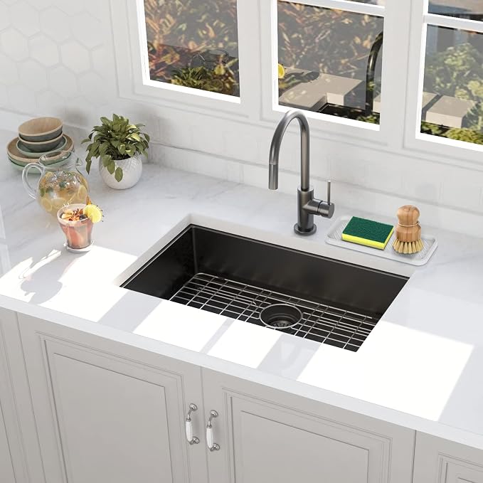 EG-SIPRO Kitchen Sink Organizer Tray, Sponge Holder - Image 6