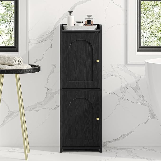 Hzuaneri Bathroom Storage Cabinet, Small Corner Floor Cabinet by Hzuaneri