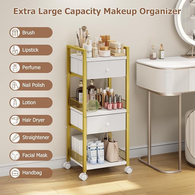 Flycity Makeup Organizer Cart - Image 8