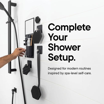 TOOLETRIES Arnold Silicone Shower Hook, Adhesive Bathroom Hook - Image 8