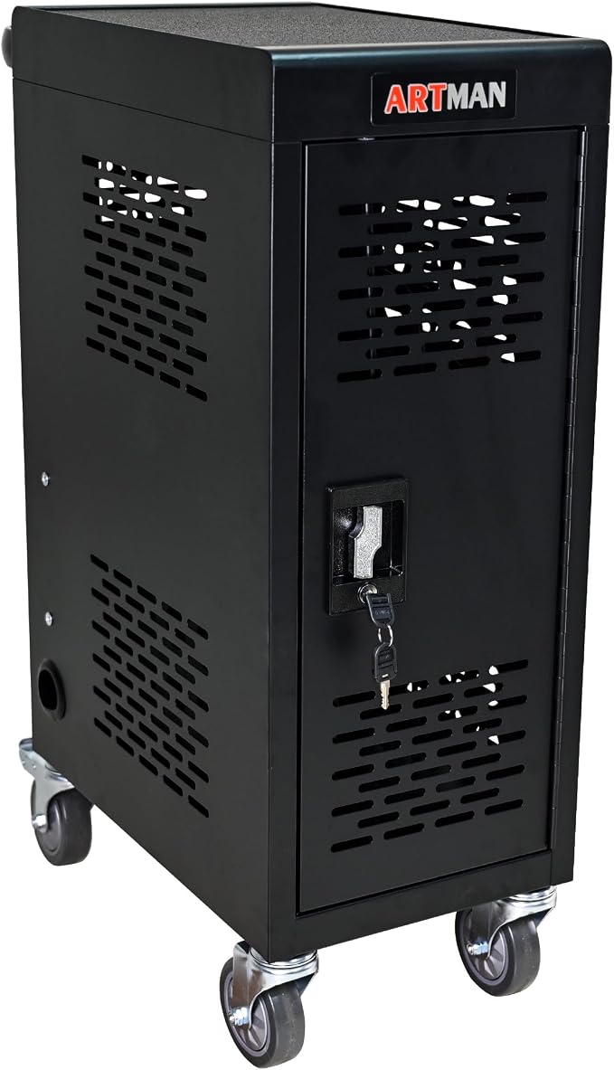 16 Device Charging Cart for Laptop Up to 16.3-inch Screen, Mobile Charging - Image 7