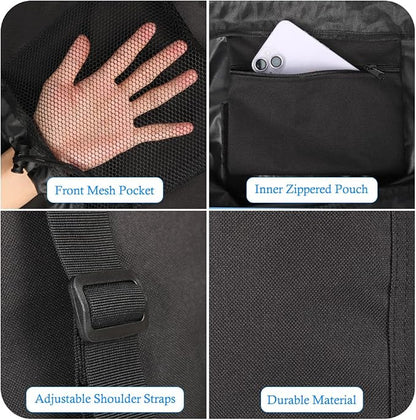 Tenn Well Laundry Bag Backpack, Heavy Duty Large Laundry Bag - Image 4