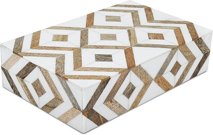 Handicrafts Home White Decorative Storage Box by HandicraftsHome