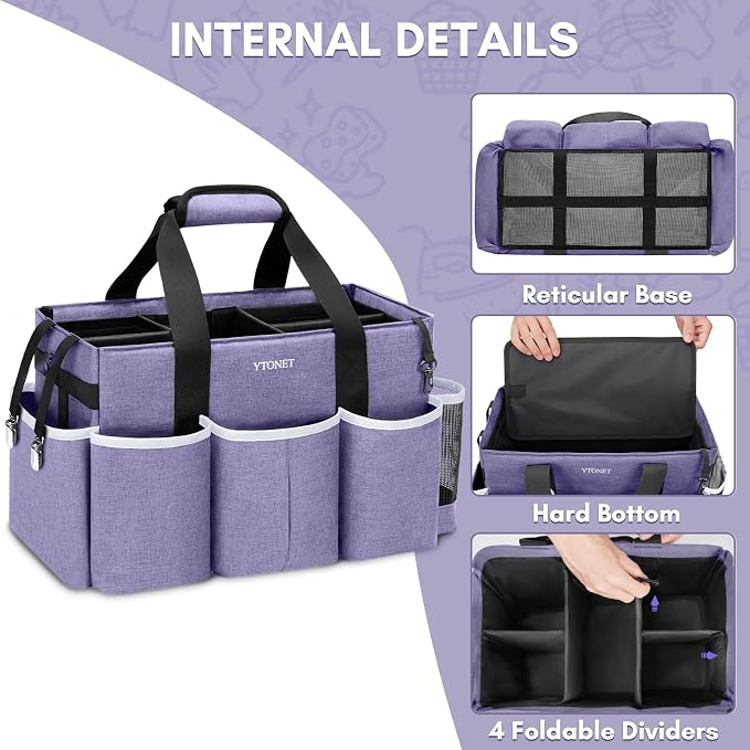 Ytonet Cleaning Caddy, Wearable Cleaning Supplies Organizer - Image 3