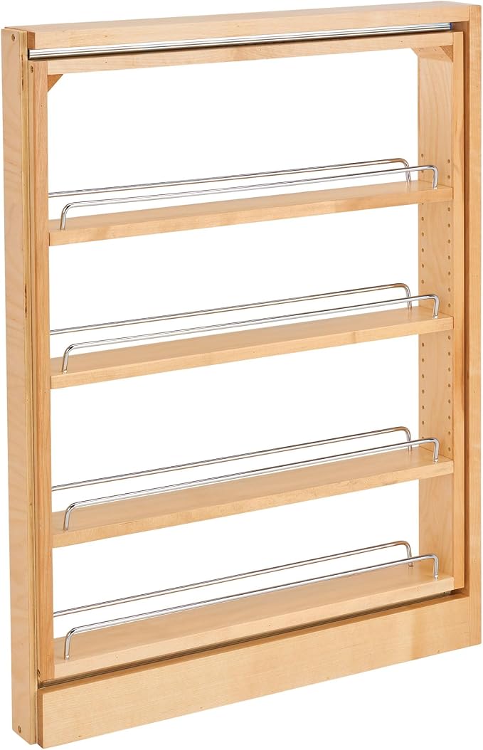 Rev-A-Shelf Base Filler Pullout Organizer Rack by Rev-A-Shelf