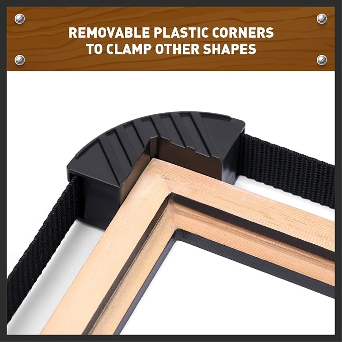 HORUSDY Band Clamp, Woodworking Frame Clamp Strap Holder - Image 7
