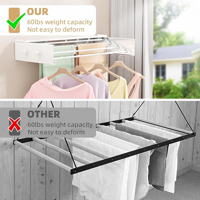 BAKON Wall Mounted Drying Rack - Image 5