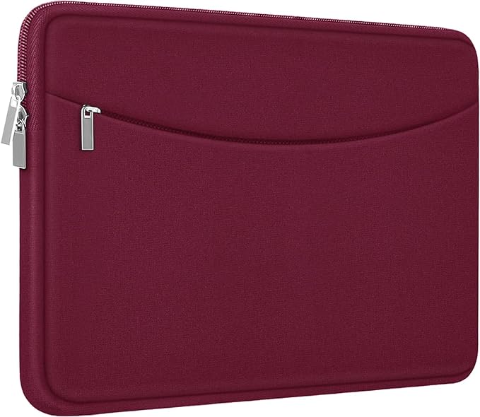 Laptop Sleeve 14 inch, Shockproof Protective Laptop Cover Briefcase Carrying by ampoock