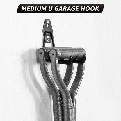 30 Pack Utility Steel Heavy Duty Wall Mount Garage Hooks, - Image 6