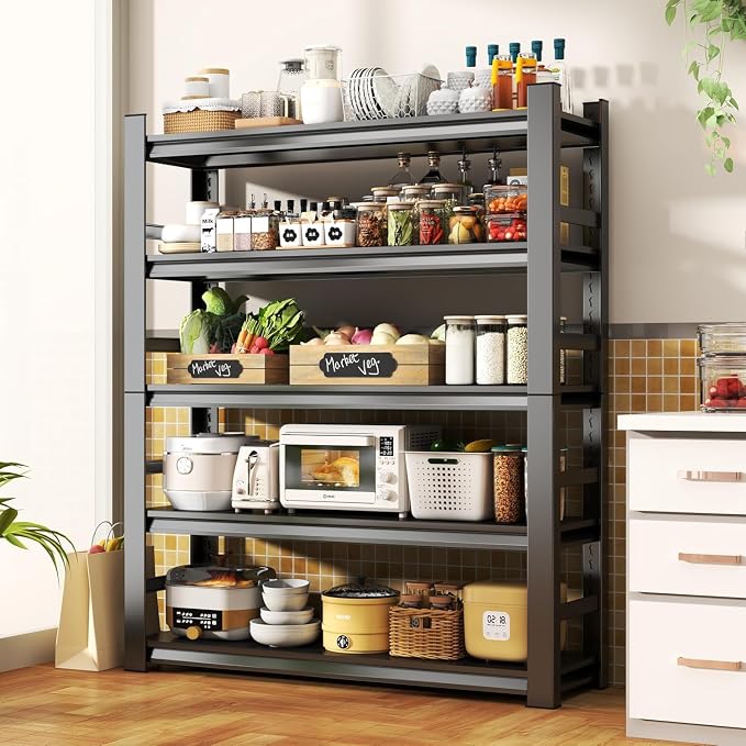 Garage Storage Shelves, 5 Tier Shelving Unit, 40 inch Wide, 18” Deep, 78” Tall - Image 2