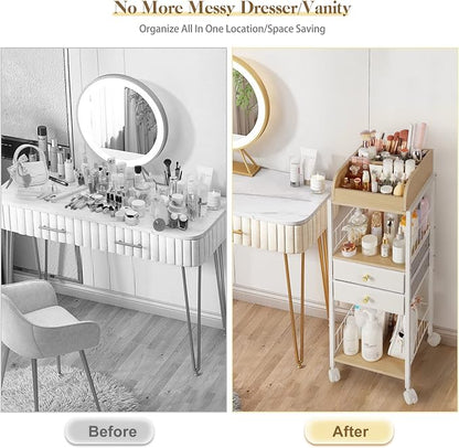 Makeup Organizer, Floor Skincare Organizers, Make Up Organizers and Storage - Image 4