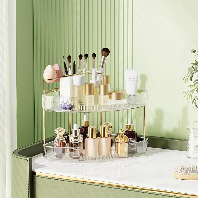 FELIZHOUSE 2-Tier Makeup Organizer - Image 2
