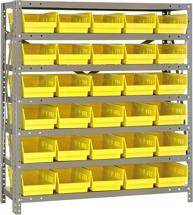 Quantum Storage Systems 1239-102YL Steel Shelving Unit by QuantumStorageSystems