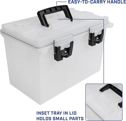 Sheffield XL Ammo Box Made in USA, Stackable Lockable Ammo Storage Box | 2 Pack - Image 7