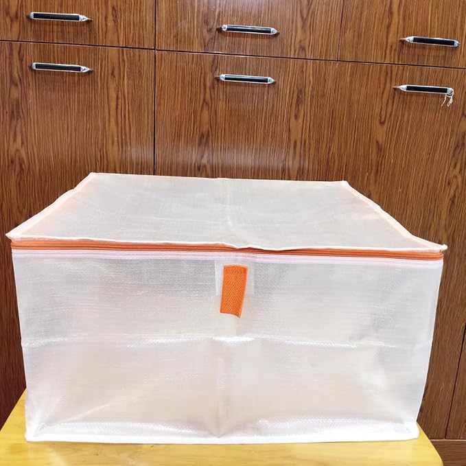 Comforter Storage Bag 50L Large Clothes Bags Low-Profile Under-bed Storage Bins - Image 3