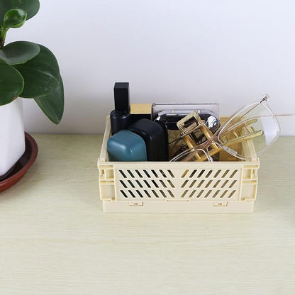 Tixill 2-Pack Mini Foldable Plastic Baskets - Image 5