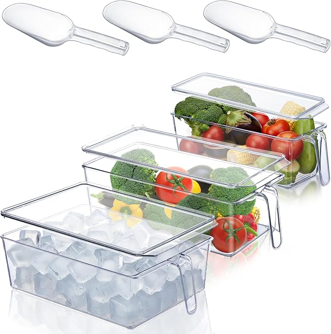 Havawish 3 Sets Ice Storage Bin by Havawish