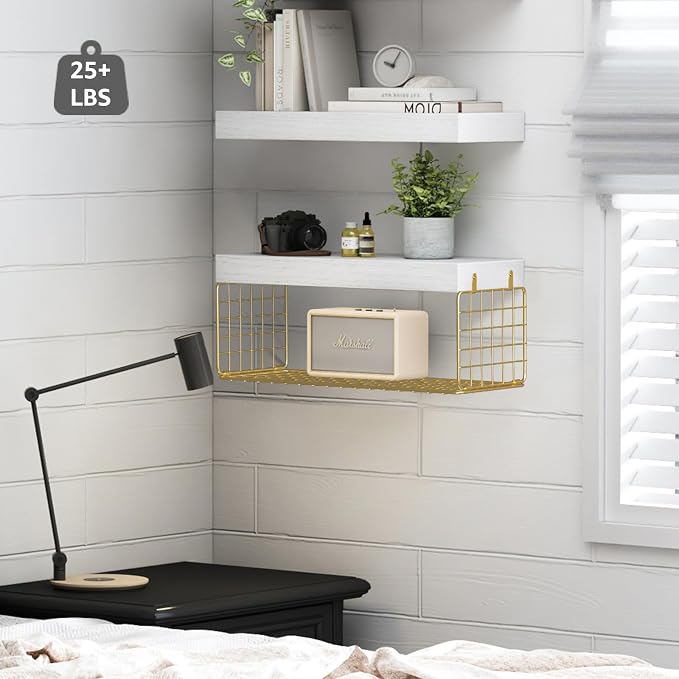 QEEIG Bathroom Shelves Over Toilet - Image 4