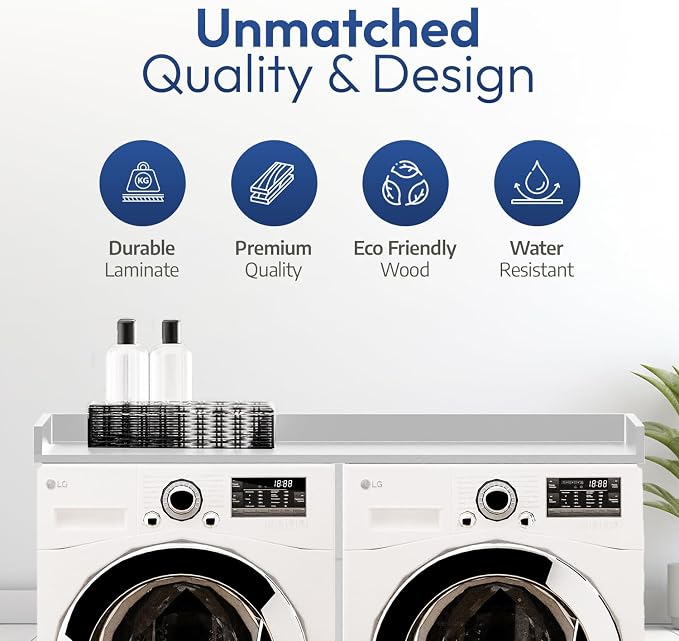 OfficeSimpli Large Washer Dryer Countertop 30 x 58 - Image 7