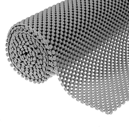 Shelf Liner Drawer Liner Non-Slip Mat Shelves Liners 12" X6.5’ Grid Pattern PVC by L7HWDP