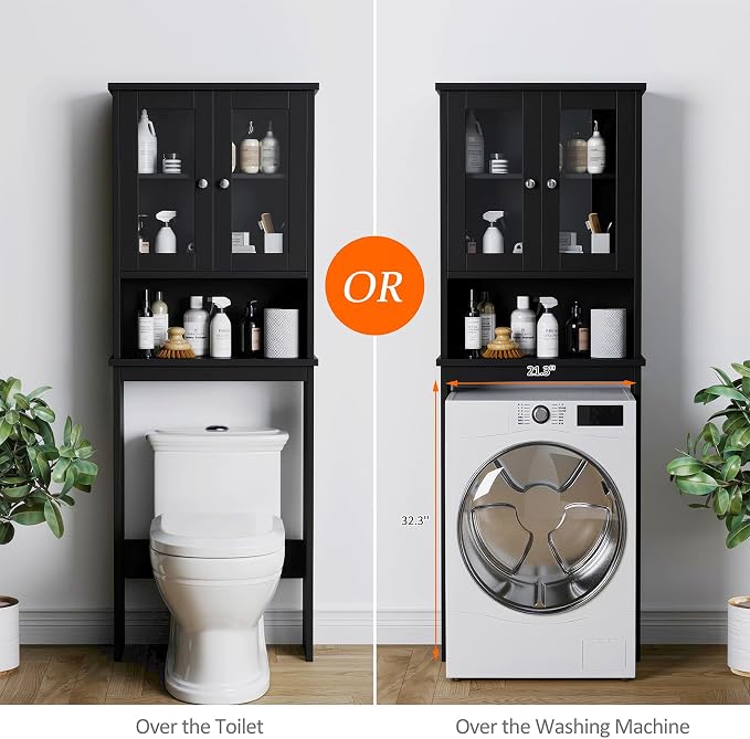 Over The Toilet Storage Cabinet - Image 4