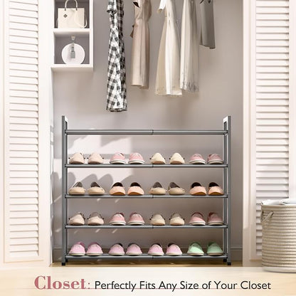 Bumusty 5-Tier Expandable Shoe Rack - Image 2