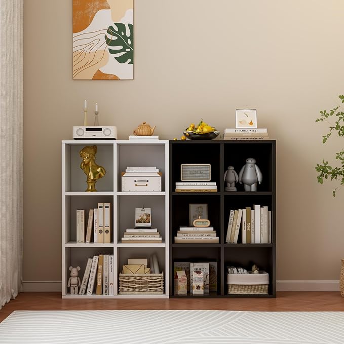 6-Cube Storage Shelf Bookcase - Image 8
