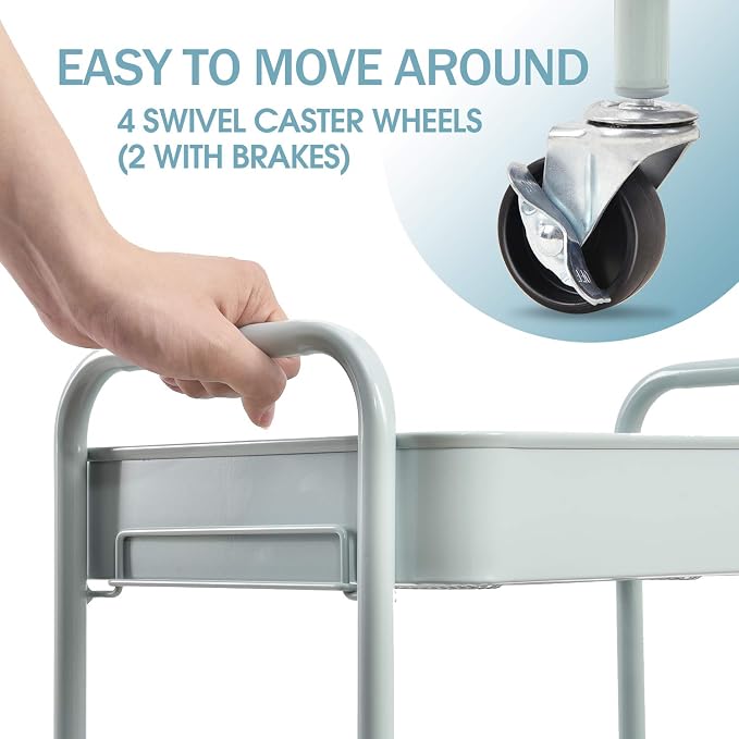 TOOLF 3-Tier Rolling Cart - Image 5