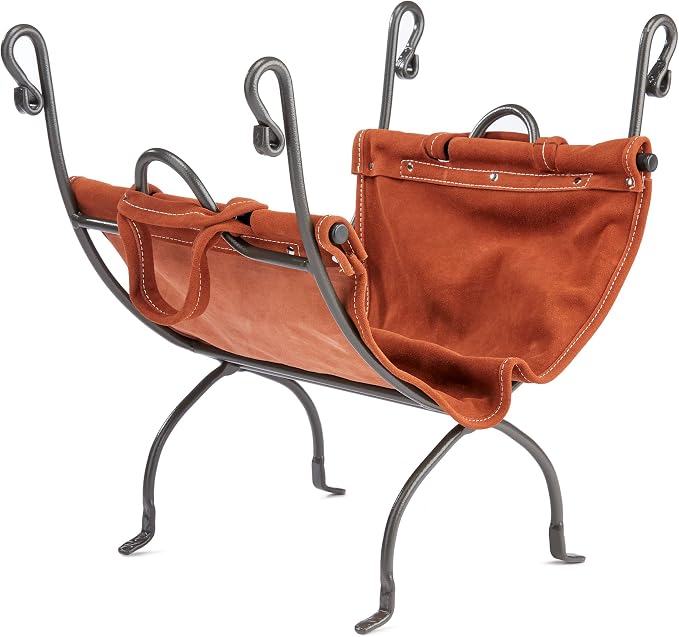 UniFlame Olde World Iron Firewood Log Holder by UniFlame