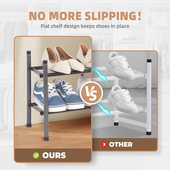 STORAGE MANIAC Expandable Shoe Rack - Image 6