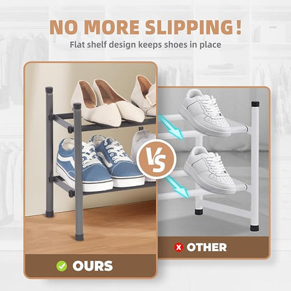 STORAGE MANIAC Expandable Shoe Rack - Image 6
