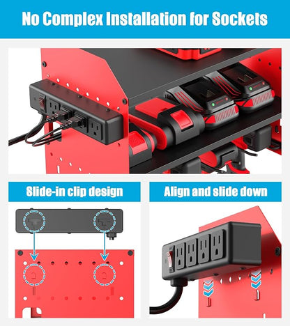 CCCEI Modular Power Tool Organizer Wall Mount - Image 3