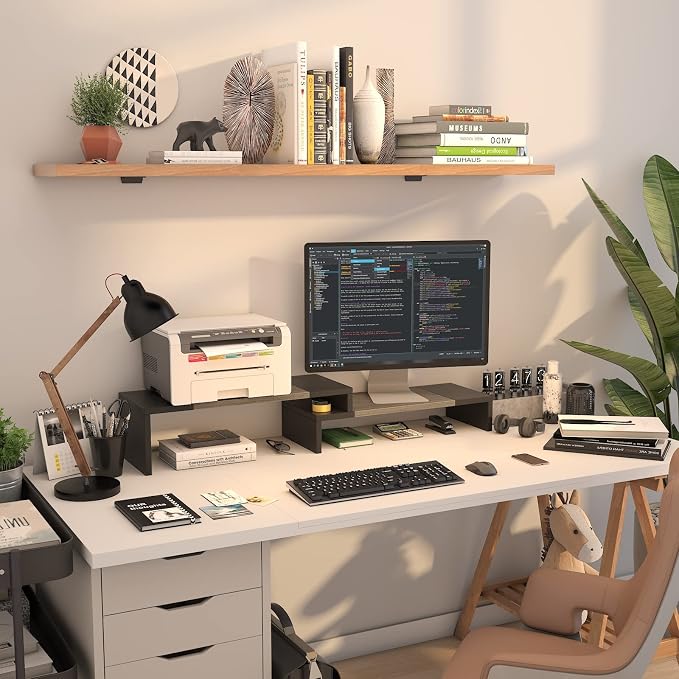 WESTREE Dual Monitor Stand Riser - Image 3