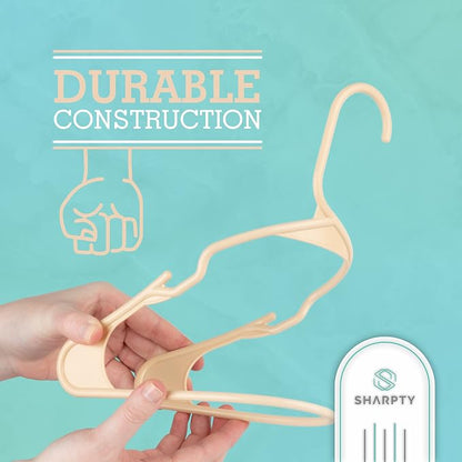 Sharpty Plastic Hangers Clothes Hangers - Image 3
