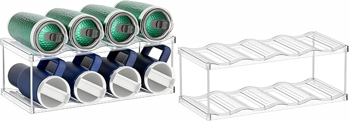 Yieach 2 Pack 2 Tier Waterbottle Organizer by Yieach