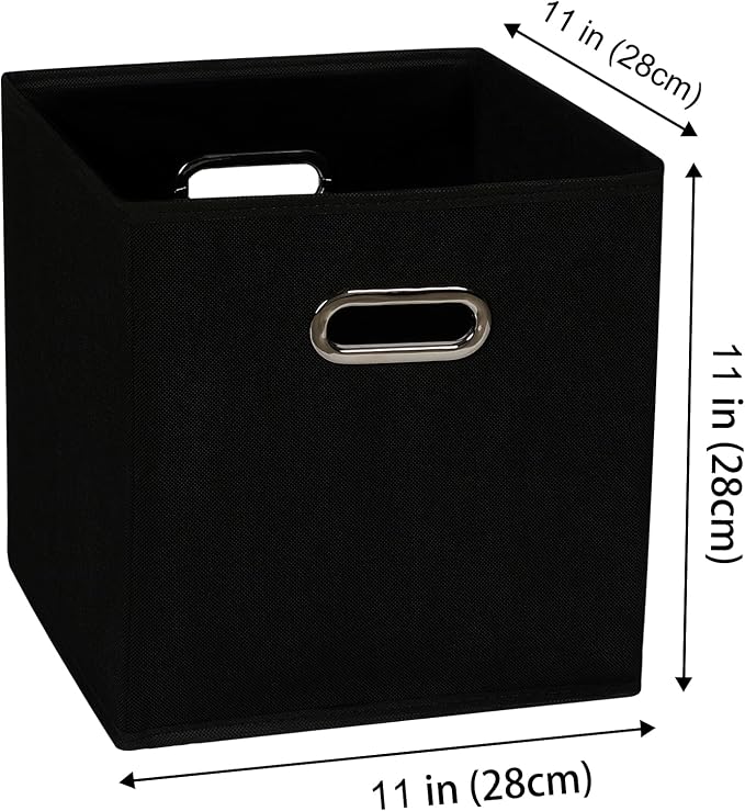 Yunkeeeper storage bins Cubes, Fabric Cube Organizer - Image 2