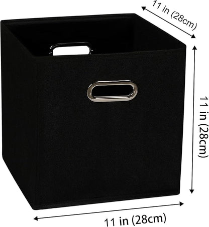 Yunkeeeper storage bins Cubes, Fabric Cube Organizer - Image 2