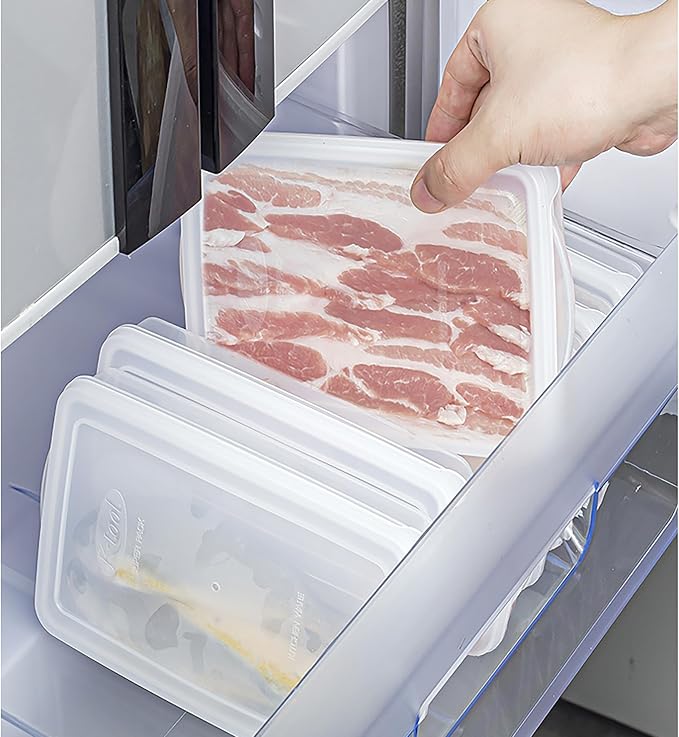2 Pack - Bacon Keeper, Plastic Airtight Deli Meat & Sliced Cheese Food Storage - Image 5
