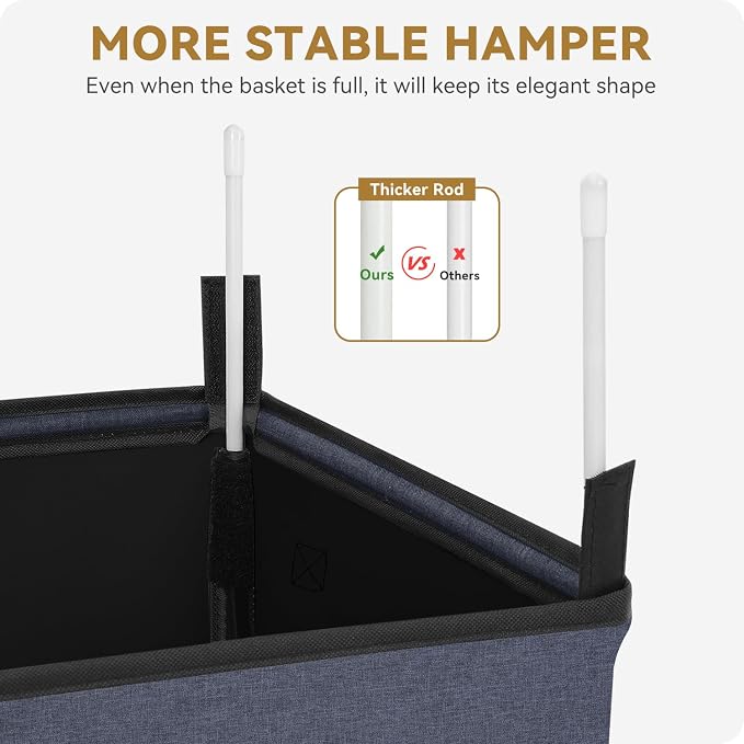 SOLEDI Slim Laundry Hamper - Image 6